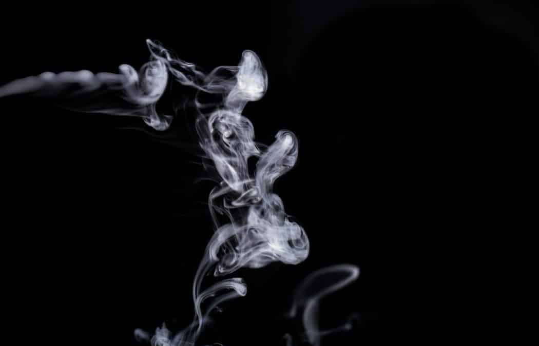 smoking heroin