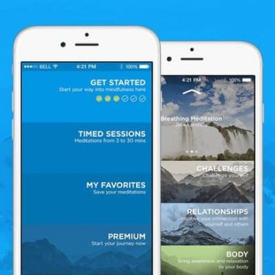 the mindfulness app